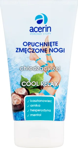 Acerin Cool Relax Chłodzący żel na opuchnięte zmęczone nogi 150 ml