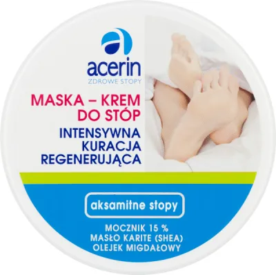 Acerin Maska-krem do stóp intensywna kuracja regenerująca 125 ml